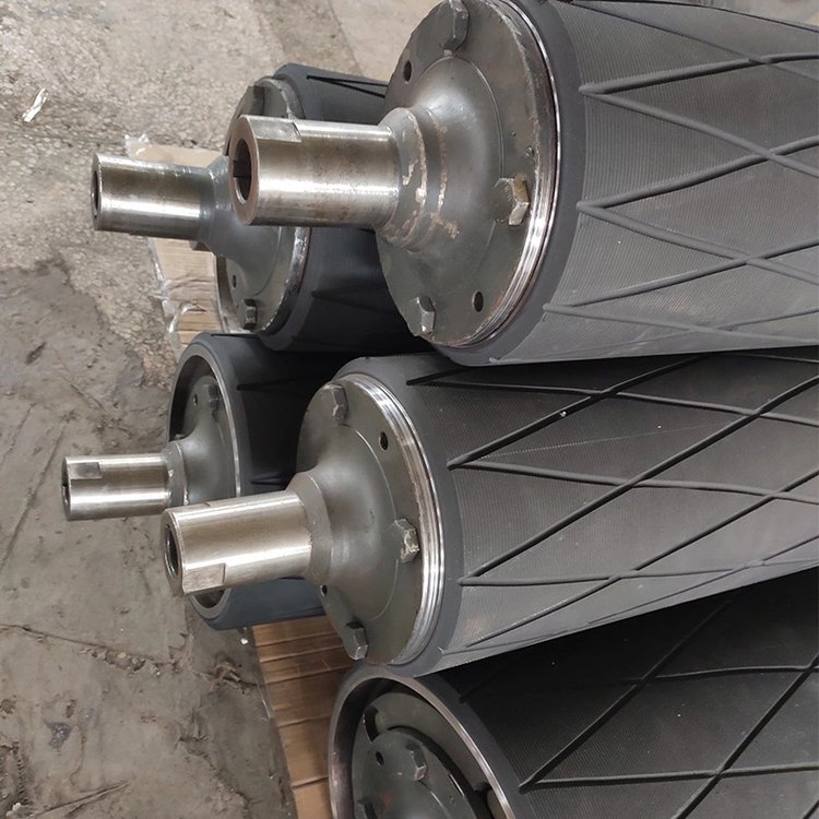 周口聚氨酯材质包胶轮驱动轮不脱胶耐压耐磨采用进口聚氨酯和胶水